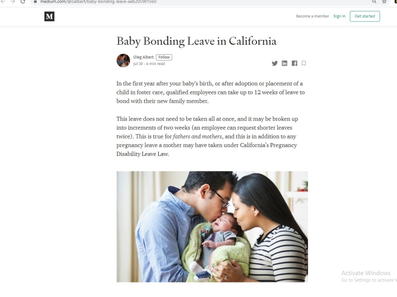 Top Rated Opinions For Baby Bond Leave In California By Oleg Alb by