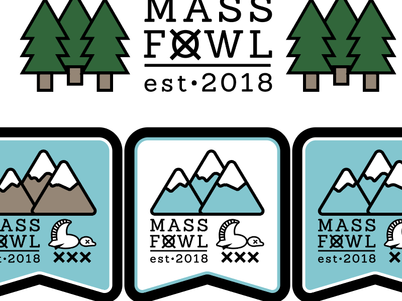 Mass Fowl winter hiking mountains outdoors shotgun duck banner waterfowl hunting