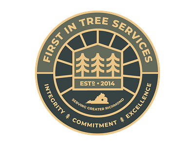 First In Tree Svc Badge