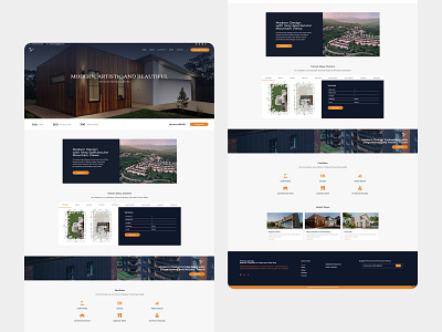 Winnie Property — Landing Page landing page landing page design ui ux web design web designer website