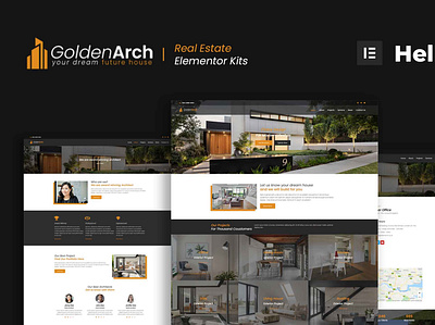 Goldenarch design flat landing page landing page design ui ux web web design web designer website