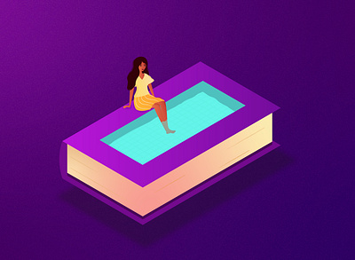 Dream World art artwork book character characterdesign characterillustration design digitalartist digitalillustration illustration illustrations isometric illustration swimmingpool vector vector illustration vectorart vectorillustration woman womanillustration