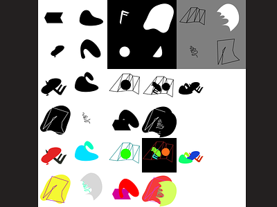 Shapes Exercise coursera figma graphic design illustration