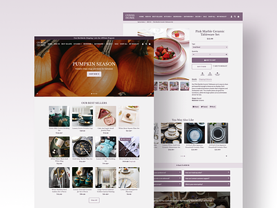 Home Decor Store Website Design design shopify ui ui ux uiux web design website