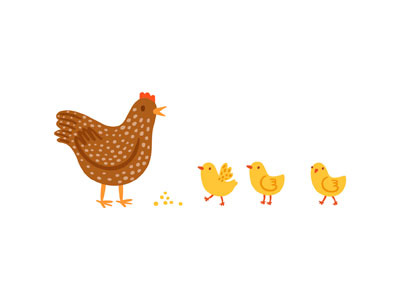 Chicks animals chicken illustrations stolenpencil