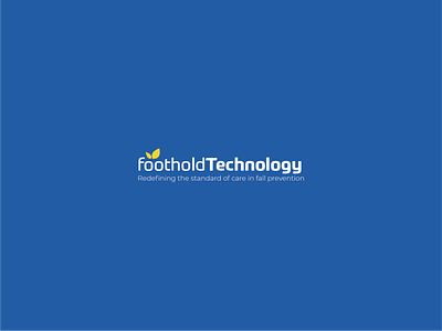 Foothold Technology blue branding logo web webdesign