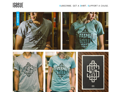 ISSSUE.com homepage ink isssue mockup poster press shirt site tshirt website