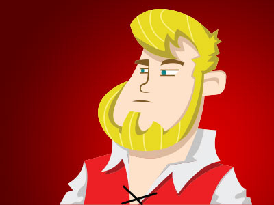 Characters for a New Game Website beard character drawing fantasy game illustration illustrator