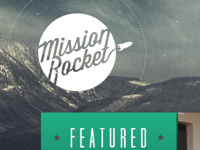 Mission Rocket Logo logo mission rocket website wisdom script