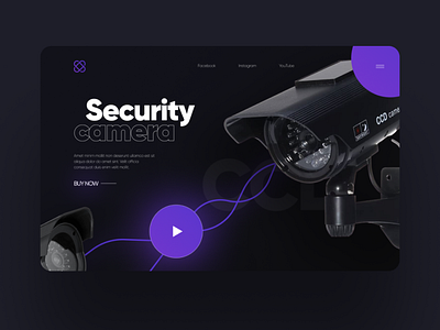 Concept "Security camera" @concept @design @securitycamera