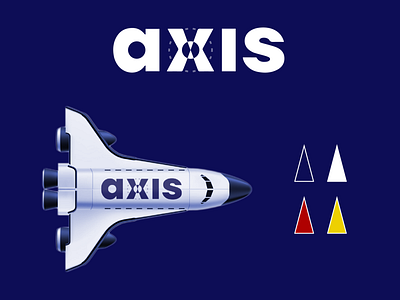 Daily Logo Challenge // #1 Rocketship - Axis axis branding daily logo challenge logo rocketship