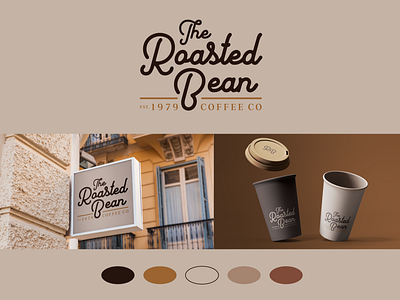 Daily Logo Challenge // #6 Coffee Shop - The Roasted Bean