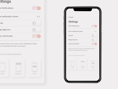 Settings dailyui dailyui007 ui