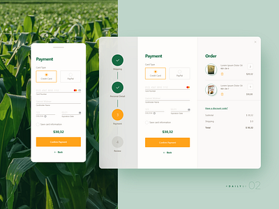 Credit Card Checkout - Daily UI #002 checkout creditcardcheckout dailyui dailyui002 dailyui02 dailyui2