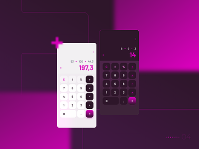 Calculator - Daily UI #004