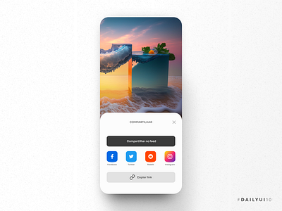 Game Share Modal w/ Color 🌈 by Michael Sveistrup on Dribbble