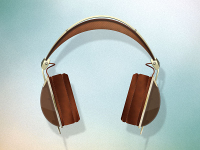 Skull Candy Aviator Headphones audio headphones illustrator photoshop