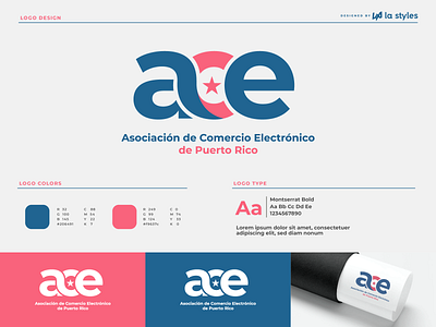 Asociación de Comercio Electrónico de Puerto Rico branding design ecommerce logo logo design logotype puerto rico