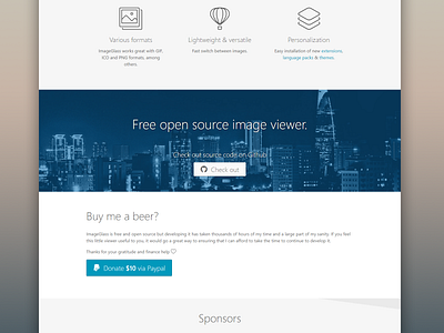 ImageGlass homepage 2016