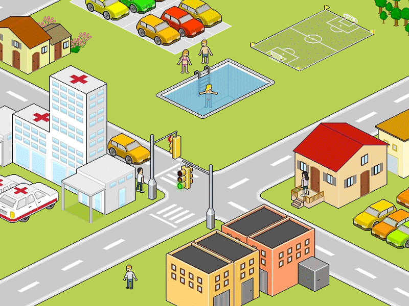 Interactive Game design game illustration pixelart