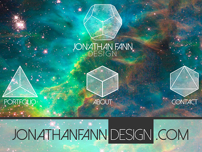 jonathan fann design page graphic design mockup portfolio web design website