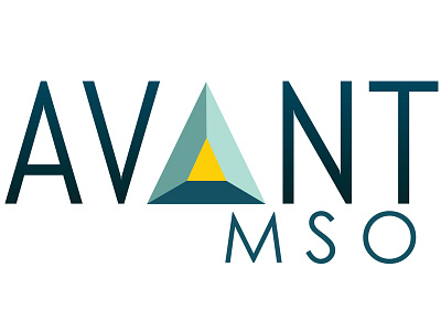 Avant MSO logo branding design graphic green illustrator logo