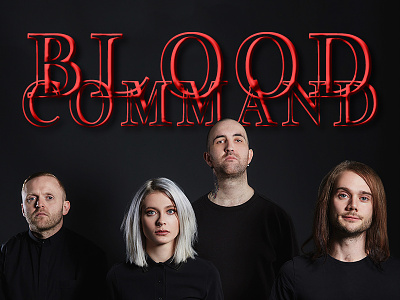 Blood Command Band Playlist Cover album art blood command playlist spotify