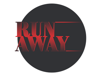 Runaway graphic design runaway