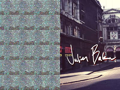 Julien Baker graphic design julienbaker televangelist