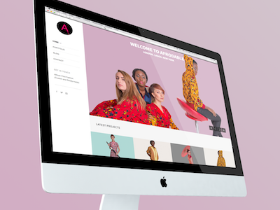 Afrodable - African Print Clothes (Custom and Ready-made) branding ui ux web design