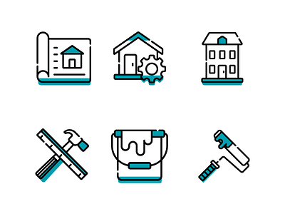 Construction Icon Collection Pack construction graphic design icons