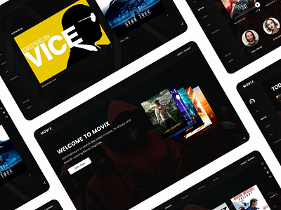 Movie web design uiux movieapp webui ui