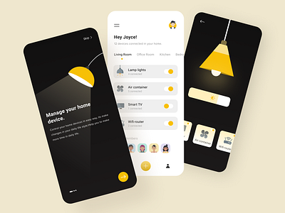 Smart home App design