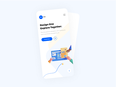 Teamwork Mobile Design app appdesign design figma landingpage minimal mobile app popular teamwork trending ui userinterface ux web