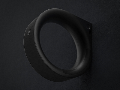 Fuzzy Circle 3d bluetooth speaker design industrial design keyshot product rendering