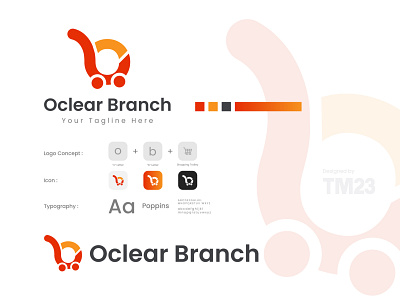Oclear Branch Logo Designed by TM23 | E-commerce Logo