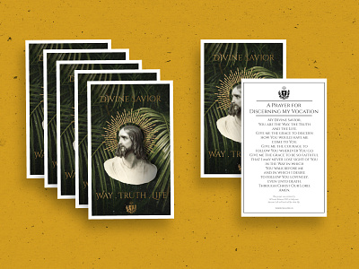 Divine Savior Prayer Card