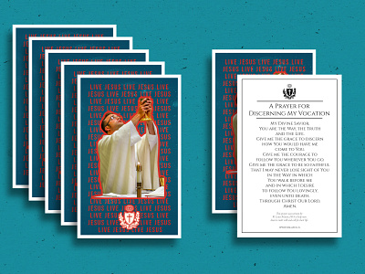 Live Jesus Prayer Card