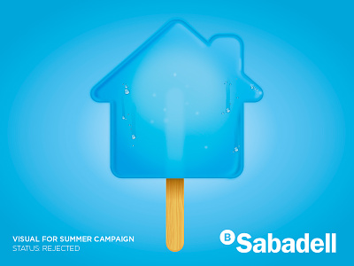 Sabadell Summer Campaign bank ice popsicle real estate sabadell summer