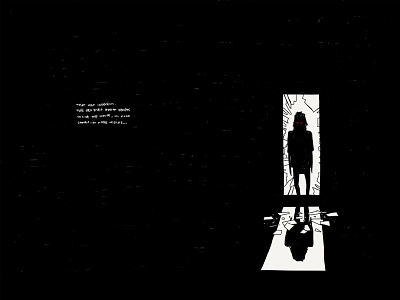 Paper Book: Indecent horror illustration ink minimalist mystery paper 53 short story story