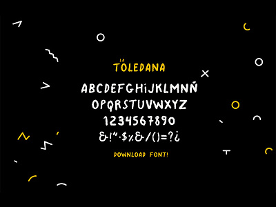 La Toledana - Script Font