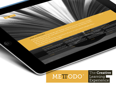 Mettodo Branding & IU branding creative education ios ipad iu learning logo logotype