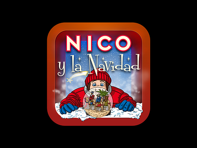 Nico christmas icon ios ipad kids ui