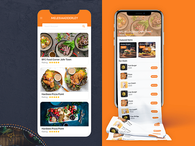 Food App Design app app design app ui app ui ux application design branding delivery app design food food app food app design food ui restaurant ui ui ux