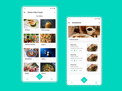 Smart Menu app app design app ui app ui ux appui design appuiux design food ui smart menu ui