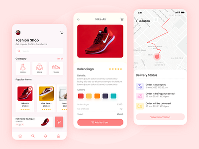 E-commerce Shopping App android design app app design app designer app ui app ui ux application design appui design appuiux design ios shopping shopping app ui