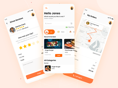 Food App UI Design