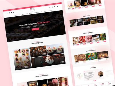 Sweetshop Website