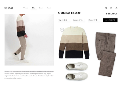 Daily UI 012 E-commerse Hover Animation daily ui dailyui ecommerce ecommerce shop fashion fashion app hover effect interaction interaction design interactive market men fashion modern outfit outfitter products store ui user experience design ux