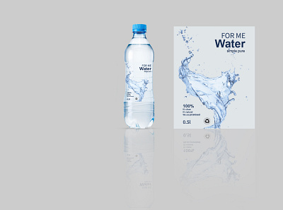 mock up water bottle label label design label packaging